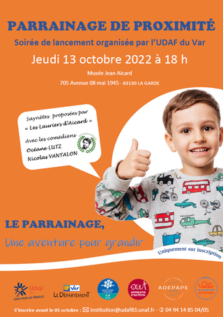 parrainage de proximite soiree de lancement le jeudi 13 octobre 2022